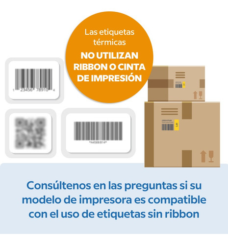 Pack X12 Etiquetas Mercado Envios Xp-420b Bultos 10x15cm