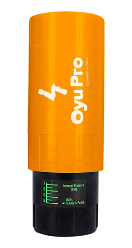 Presurizador Pelotas Padel/tennis, Naranja, Oyu Pro