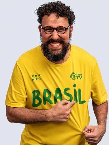 Camisa 10 Amarela Traje Cazétv
