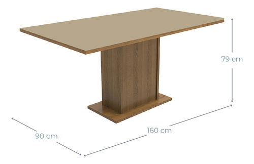 Juego De Comedor Vekka Suecia 6 Sillas Rectangular