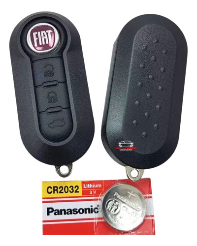 2 Carcasa Llave Fiat 500 2012 2013 2014 2015 2016 2017 2018 