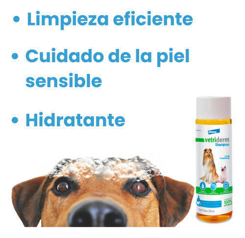 Shampoo Para Gatos Vetriderm Aroma Manzanilla