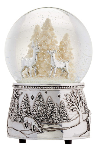 Reed And Barton North Pole Bound Christmas Snowglobe 86...