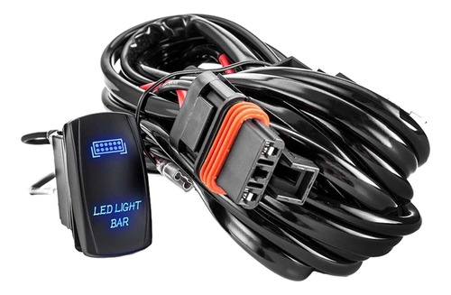 De Arnés De Cableado De Barra De Luz De 300w, 14awg