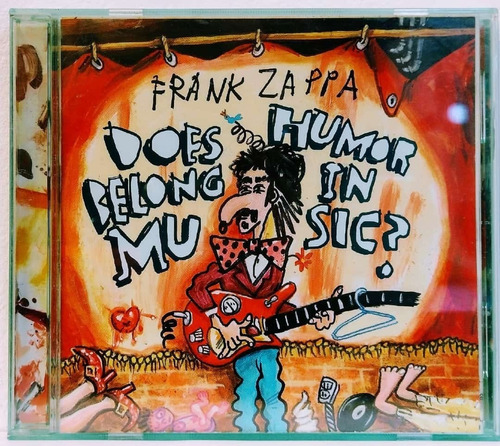Cd Frank Zappa Does Humor Belong In Music Importado