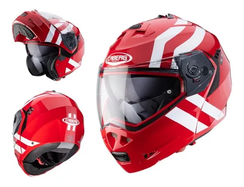 Casco Duke 2 Super Rojo / Blanco