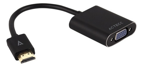 Convertidor Adaptador Acteck Hdmi A Vga C710 Ac-923033