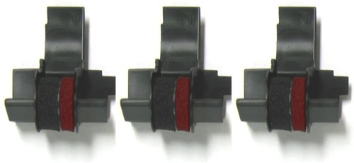 3 Pack   Rodillos De Tinta Compatibles Seiko Ir-40t Negro