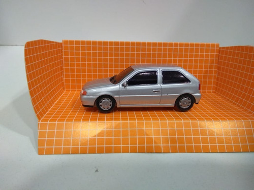 Vw Gol Ab9 3 Puertas Plateado Unico 1/43 Bellisima Replica