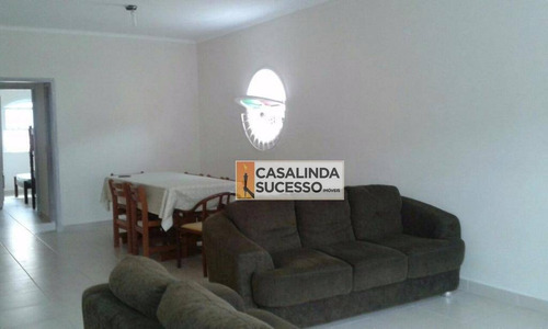 Casa 136m² 2 Dormts 5 Vagas À 2 Quadras Da Praia - Ca5979 - Ca5979