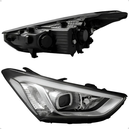 Par Farol Santa Fe 2014 2015 2016 Com Led Sem Xenom
