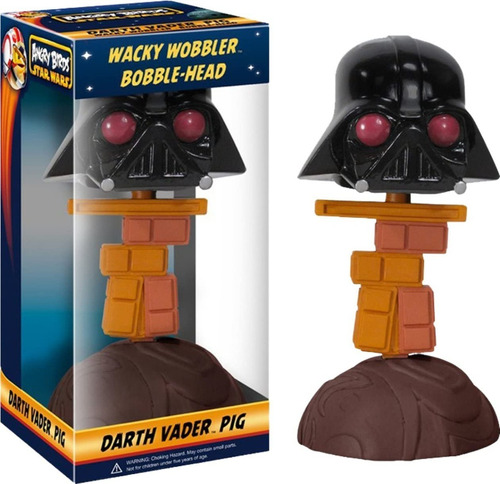 Wacky Wobbler Funko Angry Birds Star Wars Darth Vader Pig