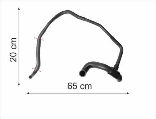 Manguera Inferior Radiador Corsa 1.7d