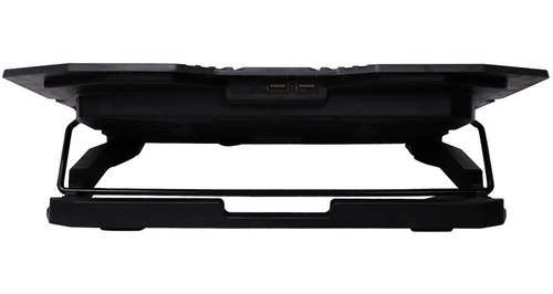 Imagen 4 de 10 de Base Refrigerante Portátil 5 Ventiladores Reclinable Led Usb