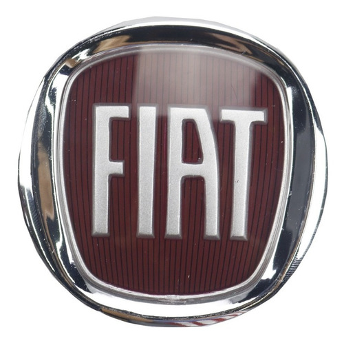 Emblema Grade E Mala Fiat Uno Fire 2000 A 2003 Vermelho