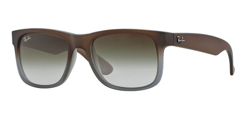 Ray Ban Justin Rb4165 854/7z 51 Pequeno Marrom Degrade Preto