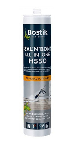 Sello Multiproposito Hibrido 290ml Blanco H550 Bostik 