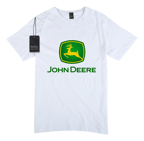 Remera Hombre John Deere Dibujo Art Logo - Majd3