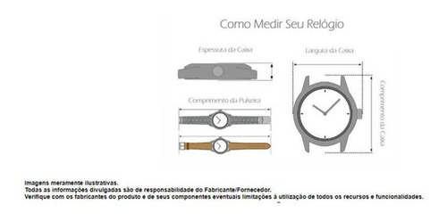 Relógio Lince Feminino Led Mdp4614p Bxnx C/ Garantia E Nf