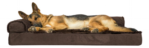 Cama Colchon Premium Con Cierre Mascotas Perros Xxl 120 Cms