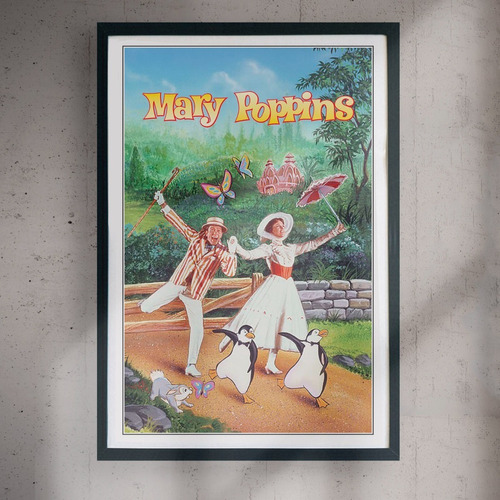 Cuadro 60x40 Peliculas Clasicas - Mary Poppins