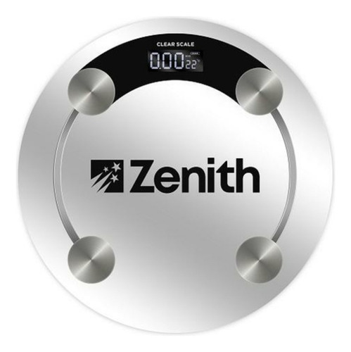 Balanza Digital Personal Zenith Clear Scale 180kg Vidrio