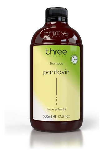 Shampoo Pantovin Three Therapy - Crescimento Capilar 500ml
