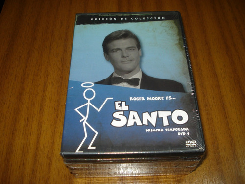 Box Dvd Serie El Santo / 1ra Temporada (nuevo Sellado) 6 Dvd