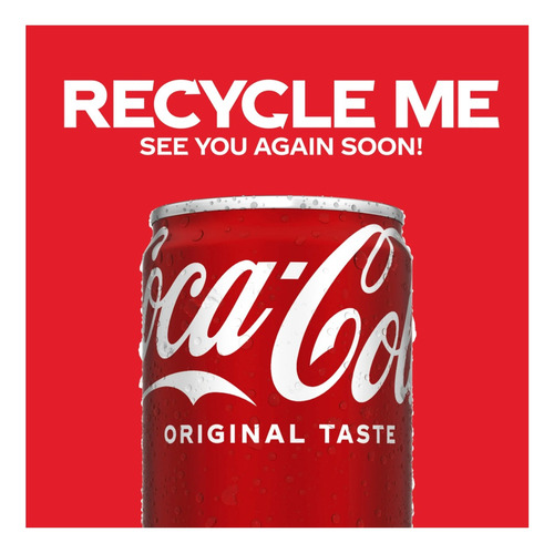 Coca Cola Refresco Regular Lata Mini Pack 10 Pzas