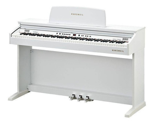 Piano Kurzweil Ka130 Con Base Color Blanco Blanco
