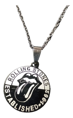 Collar-dije-rock-acero Quirúrgico-rolling Stones-1962