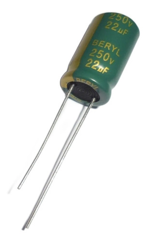 Capacitor Condensador 22uf, 250v, 105ºc Pack (3 Unidades)