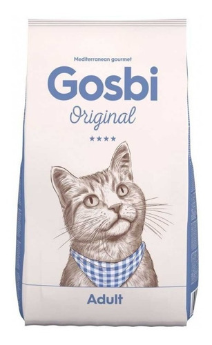 Alimento Gosbi Original Mediterranean Gourmet para gato adulto sabor mix en bolsa de 3kg