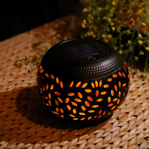 Farol Solar De Mesa Para Exteriores, Impermeable, Llama Parp