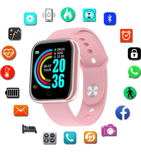 Smart Watch Digital Reloj Hombres Deporte Mujeres Reloje