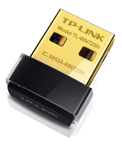 Imagen 4 de 9 de Extensor De Red Adaptador Wifi Nano Usb Tl-wn725n Tp-link