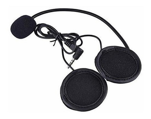 Microfono Cable Duro Auriculares Auricular Y Clip Accesorio