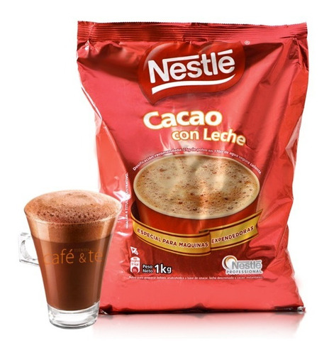 Chocolate Con Leche Nestle Cacao Expendedora Vending 12 Kg