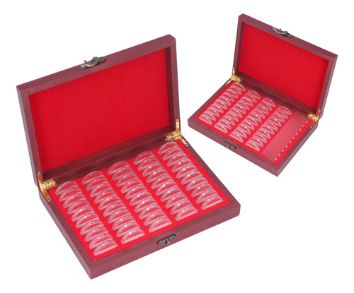 Cápsula De Monedas Soporte De Monedas De Madera Compuesta