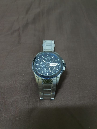 Relógio Orient Speedtech Vidro De Safira Com Bateria Nov !!!