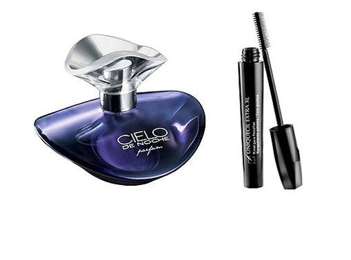 Cielo De Noche Perfume + Pestañina Uniquecil Extraxl Yanbal