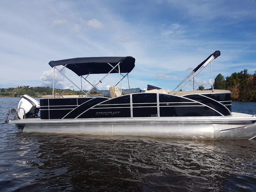 Pontoon Boat Starcraft Mx23c Motor Evinrude G2 150hp