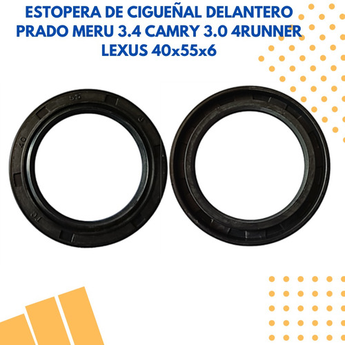 Estopera Cigueñal Delantero Prado Meru 3.4 Lexus 250 40x55x6