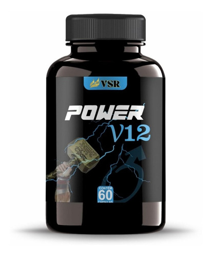 Power V12 Original 60 Cápsulas Surpreenda Ela Com Power V12