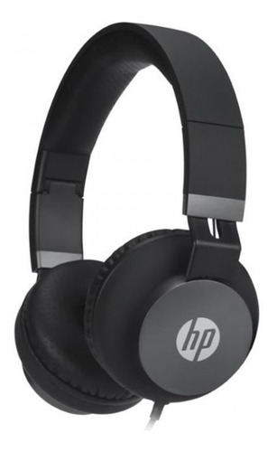 Auriculares Hp Dhh-1205 Plegable Con Microfono Color Negro