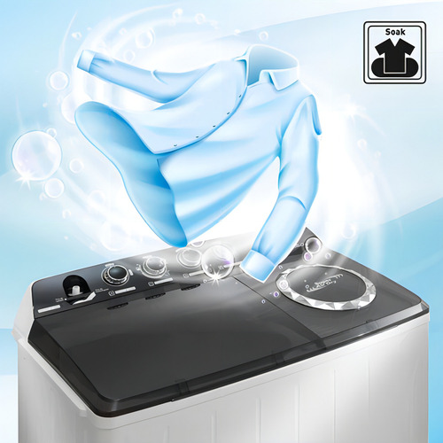 Lavadora semi-automática Panasonic hasta 16kg 127V color blanco