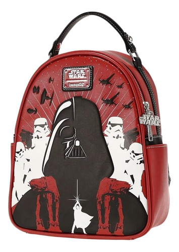 Loungefly Star Wars Darth Vader Minimalist Art Mini Backp...