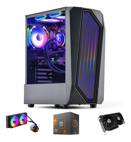Pc Gamer + Monitor 27 + Perif Ryzen 5 8400 32gb 1tb Rtx 3060