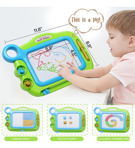 Tableta De Dibujo Escritura Magnetico Para Niños Pequeños