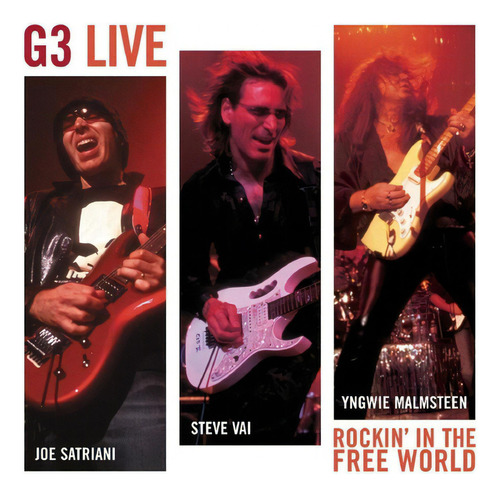 Satriani Vai Malmsteen / G3 Live Rock In The Free World /a51